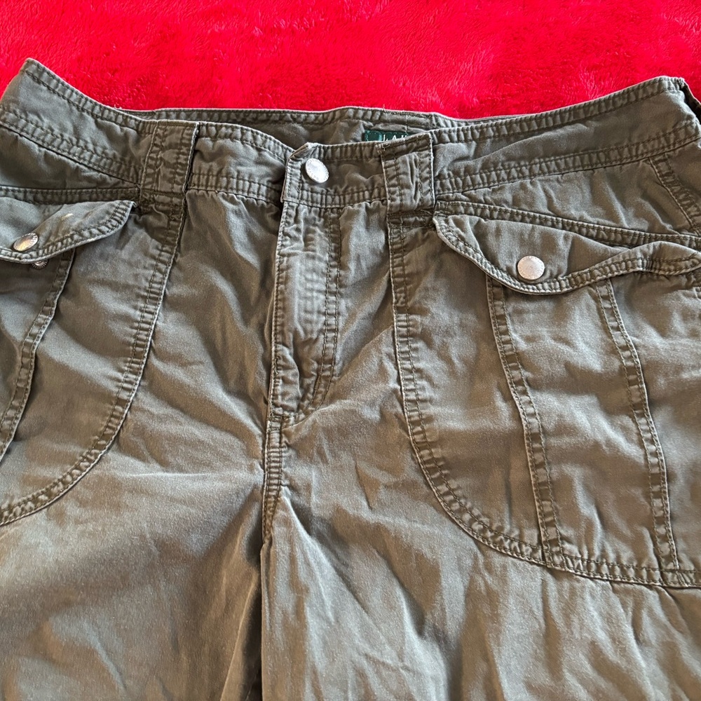 Ralph Lauren  Olive Green Cargo Pants
